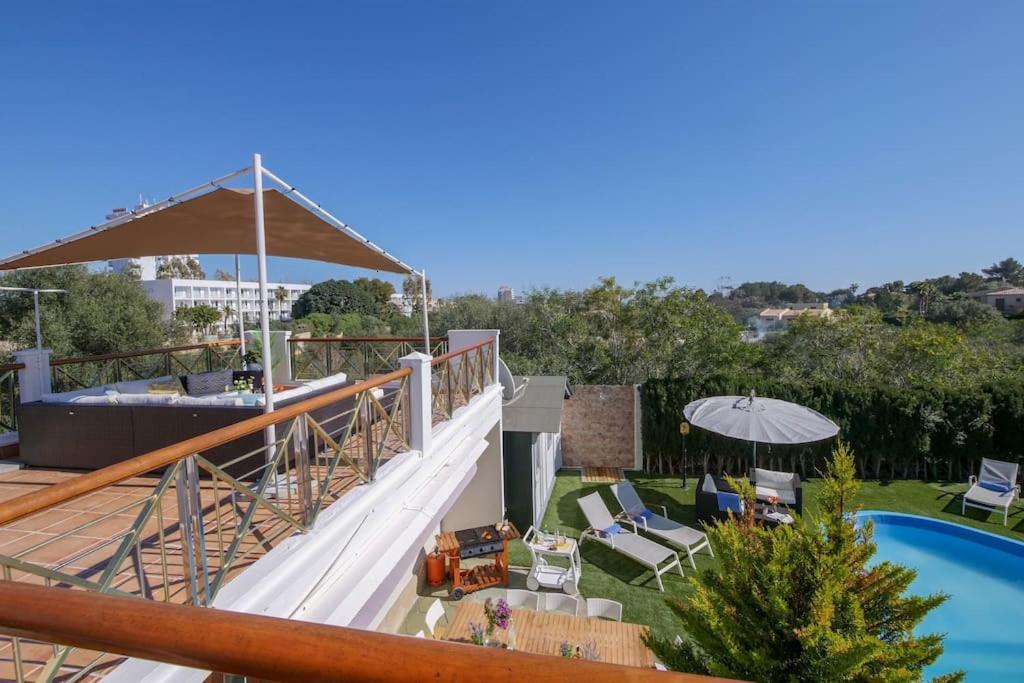 Moderne Villa, Pool+Meerblick,Schnelles Wifi,Klima Calas de Mallorca Exterior photo