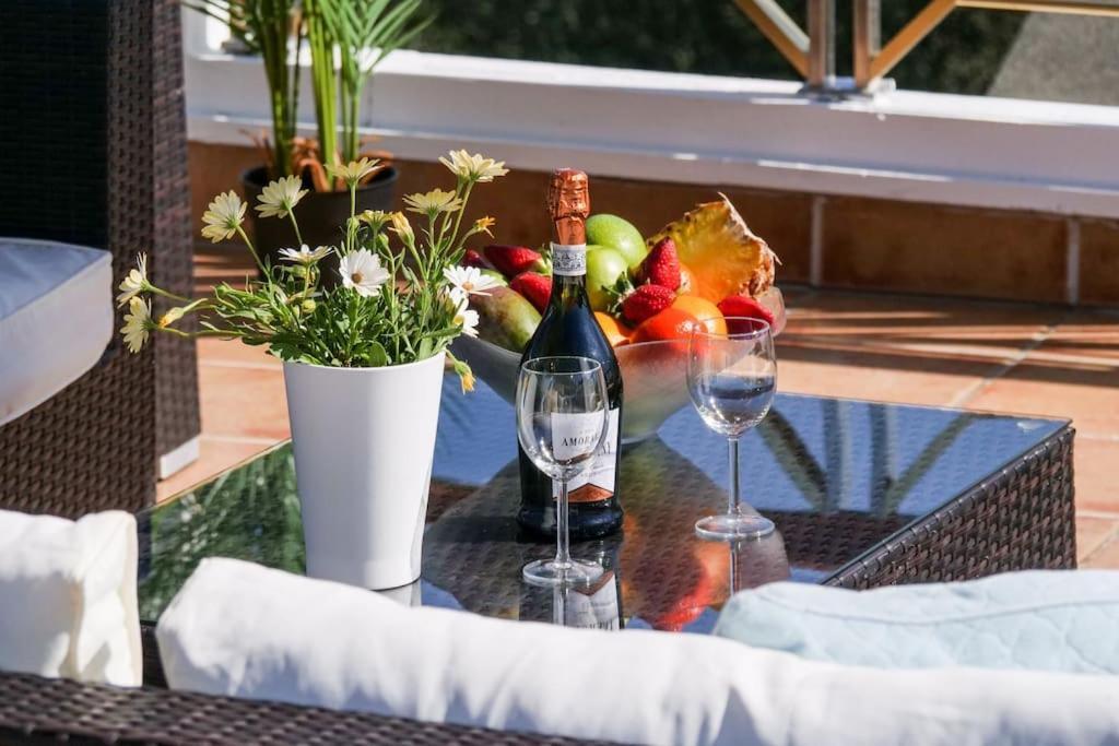 Moderne Villa, Pool+Meerblick,Schnelles Wifi,Klima Calas de Mallorca Exterior photo